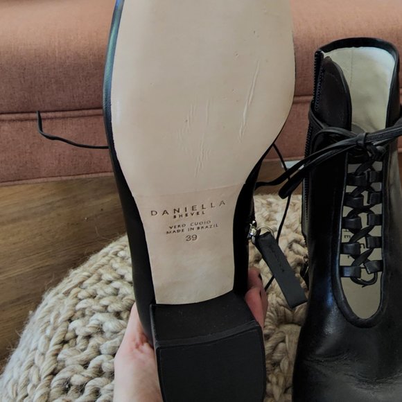 Daniella Shevel boots booties NEW WITHOUT BOX Size 8/39 - Picture 3 of 5